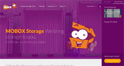 Desktop Screenshot of moboxstorage.com