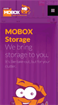 Mobile Screenshot of moboxstorage.com